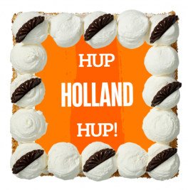 Slagroomtaart "Hup Holland''