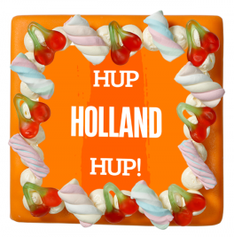 Marsepeintaart ''Hup Holland''