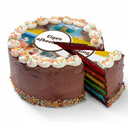 Rainbow Layer Cake ''Chocolade''